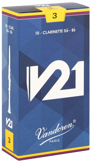 Vandoren Bb Clarinet Reeds 5 V21 (10 Box)