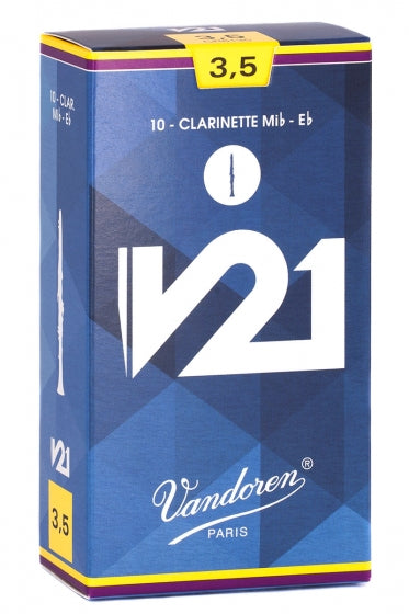 Vandoren Eb Clarinet Reeds 3.5 V21 (10 Box)