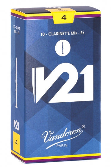 Vandoren Eb Clarinet Reeds 4 V21 (10 Box)