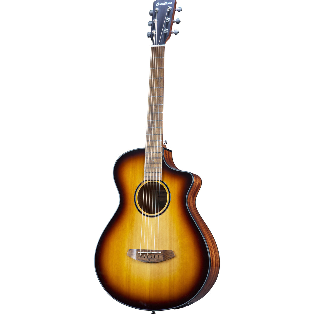 Breedlove ECO Discovery S Concertina Edgeburst CE - Red Cedar / African Mahogany