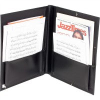 Lade das Bild in den Galerie-Viewer, Protec Deluxe Big Band Music Folder with Elastic Band Closure (F3E)
