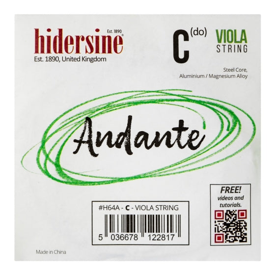 Hidersine Andante Viola C String 16