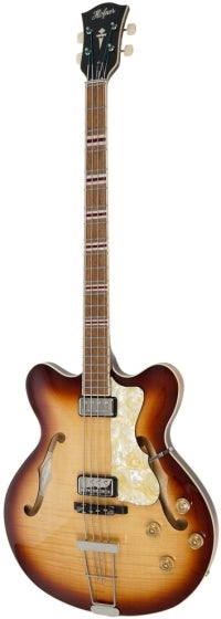 Hofner Hct Verythin Bass - Sunburst - Short Scale