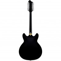 Lade das Bild in den Galerie-Viewer, Hagstrom Viking Deluxe 12 String - Black
