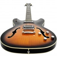 Lade das Bild in den Galerie-Viewer, Hagstrom Viking Deluxe Baritone - Tobacco Sunburst
