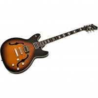 Lade das Bild in den Galerie-Viewer, Hagstrom Viking Deluxe Baritone - Tobacco Sunburst

