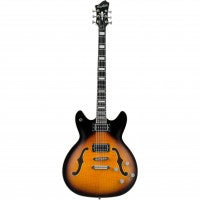 Hagstrom Viking Deluxe Baritone - Tobacco Sunburst