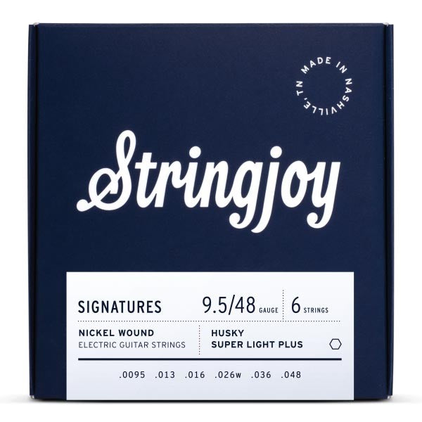 Stringjoy Signatures | Husky Super Light Plus Gauge (9.5-48) Nickel Wound Electric Guitar Strings