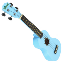 Lade das Bild in den Galerie-Viewer, Kona 21&quot;Soprano Ukulele Lightblue
