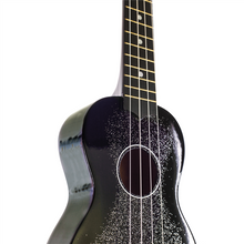 Lade das Bild in den Galerie-Viewer, Kona 21&quot;Soprano Ukulele Sparkle Black
