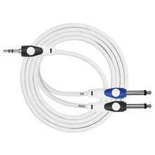 Lade das Bild in den Galerie-Viewer, Kirlin Lightgear 3.5mm L/R 1/4&quot;Jack 6Ft
