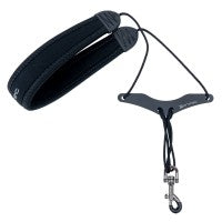 Lade das Bild in den Galerie-Viewer, Protec 22&quot; Neoprene Saxophone Neck Strap with Comfort Bar, Regular (Black NB310M)
