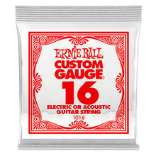 Lade das Bild in den Galerie-Viewer, Ernie Ball .016 Plain Ballend
