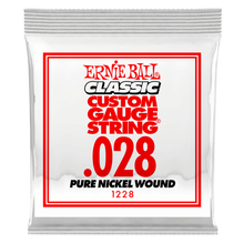 Lade das Bild in den Galerie-Viewer, Ernie Ball .028 Pure Nickel Round Wound
