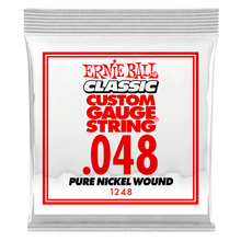 Lade das Bild in den Galerie-Viewer, Ernie Ball .048 Pure Nickel Round Wound
