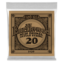 Lade das Bild in den Galerie-Viewer, Ernie Ball Ew 1420 80/20 Bronze Wnd.020
