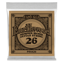 Lade das Bild in den Galerie-Viewer, Ernie Ball Ew .026 Phosphor Bronze Acoustic Single

