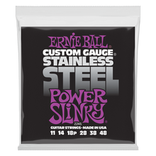 Lade das Bild in den Galerie-Viewer, Ernie Ball Stainless Steel Power Slinky Set 11-48
