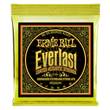 Lade das Bild in den Galerie-Viewer, Ernie Ball 80/20 Bronze Everlast Coated Medium Set 13-56
