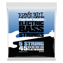 Lade das Bild in den Galerie-Viewer, Ernie Ball Stainless Flatwound Set 45-130 5-String
