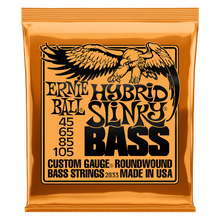 Lade das Bild in den Galerie-Viewer, Ernie Ball Hybrid Slinky Bass Set 45-105
