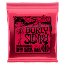Lade das Bild in den Galerie-Viewer, Ernie Ball Burly Slinky 11-52 (3 Set Pack)
