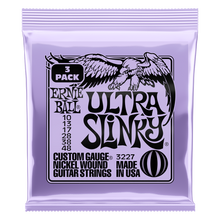 Lade das Bild in den Galerie-Viewer, Ernie Ball Ultra Slinky 10-48 (3 Set Pack)

