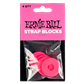 Lade das Bild in den Galerie-Viewer, Ernie Ball Strap Blocks 4 Pack Pink
