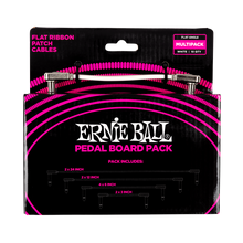 Lade das Bild in den Galerie-Viewer, Ernie Ball Flat Ribbon Pedalboard Multi Pack - White
