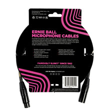 Lade das Bild in den Galerie-Viewer, Ernie Ball 5Ft Braided XLR Microphone Cable Black
