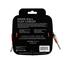 Load image into Gallery viewer, Ernie Ball Flex Instr Cable Straight/Straight 10Ft - Orange
