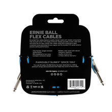 Load image into Gallery viewer, Ernie Ball Flex Instr Cable Straight/Straight 20Ft - Blue
