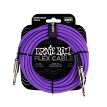 Load image into Gallery viewer, Ernie Ball Flex Instr Cable Straight/Straight 20Ft - Purple
