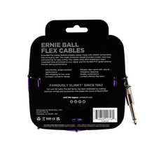 Load image into Gallery viewer, Ernie Ball Flex Instr Cable Straight/Straight 20Ft - Purple
