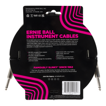 Load image into Gallery viewer, Ernie Ball 10' Braided Straight/Straight Cable - Silver Fox
