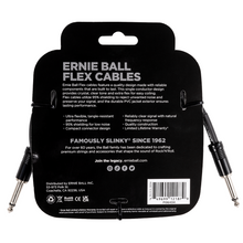 Load image into Gallery viewer, Ernie Ball Flex Instr Cable Straight/Straight 10Ft - Black

