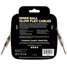 Load image into Gallery viewer, Ernie Ball Flex Instr Cable Straight/Straight 10Ft - Glow In Dark
