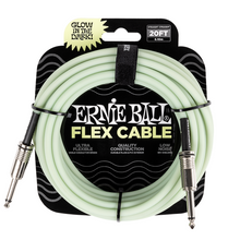 Load image into Gallery viewer, Ernie Ball Flex Instr Cable Straight/Straight 20Ft - Glow In Dark
