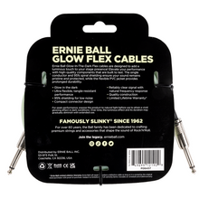 Load image into Gallery viewer, Ernie Ball Flex Instr Cable Straight/Straight 20Ft - Glow In Dark
