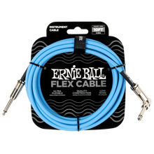 Load image into Gallery viewer, Ernie Ball Flex Instr Cable Straight/Angle 10Ft - Blue
