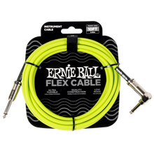 Load image into Gallery viewer, Ernie Ball Flex Instr Cable Straight/Angle 10Ft - Green
