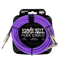 Load image into Gallery viewer, Ernie Ball Flex Instr Cable Straight/Angle 20Ft - Purple
