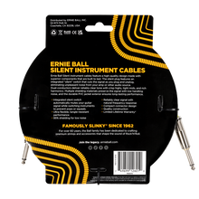 Load image into Gallery viewer, Ernie Ball 20' Classic Silent Cable Straight/Straight - Black
