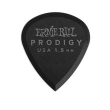Load image into Gallery viewer, Ernie Ball Prodigy Mini Picks 6-Pack 1.5mm - Black
