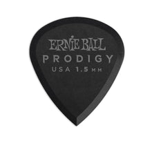 Load image into Gallery viewer, Ernie Ball Prodigy Mini Picks 6-Pack 1.5mm - Black
