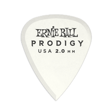 Load image into Gallery viewer, Ernie Ball Prodigy Picks 6-Pack 2.0mm - White
