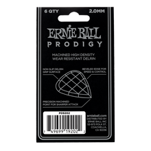 Load image into Gallery viewer, Ernie Ball Prodigy Picks 6-Pack 2.0mm - White
