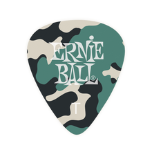 Load image into Gallery viewer, Ernie Ball Thin Camouflage Pick x 12
