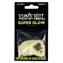 Lade das Bild in den Galerie-Viewer, Ernie Ball Heavy Super Glow Pick x 12
