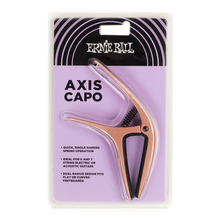 Lade das Bild in den Galerie-Viewer, Ernie Ball Axis Capo Rose Gold Satin
